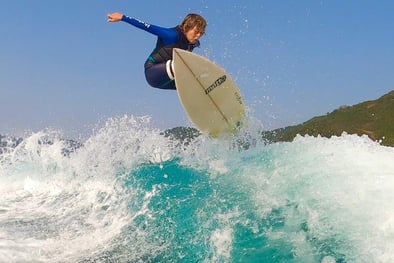 YCIS Young Surfer Triumphed in Recent Competition